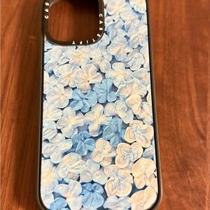 Casetify Blue Floral Phone Case iPhone 16 pro max